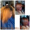 Bob cut by Mz. Toya